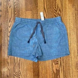 J.Crew chambray shorts - NEW with tags